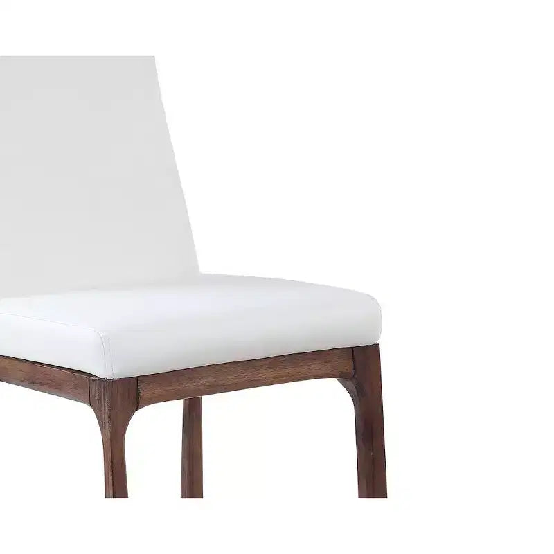 Tabouret de comptoir rembourré gris/noyer, 1 place