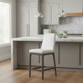 Chintaly Imports,Modern Counter Stool Solid Wood Base
